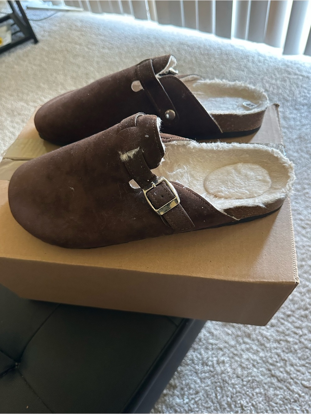 Clogg's Mocha Sherpa Clogs